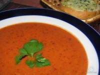 Гострий мексиканський томатний суп-пюре
